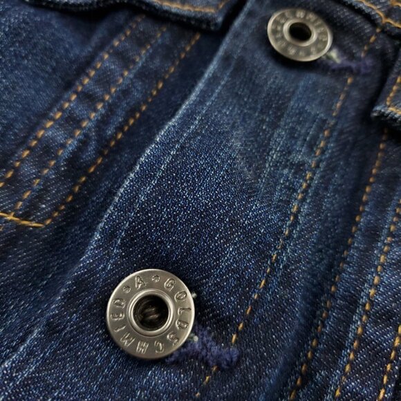 AG Adriano Goldschmied Robyn Denim Jean Trucker Style Jacket Stretch Women's XS - Picture 5 of 14